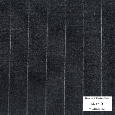 ML671/1 Vercelli VII - 95% Wool - Xám Sọc
